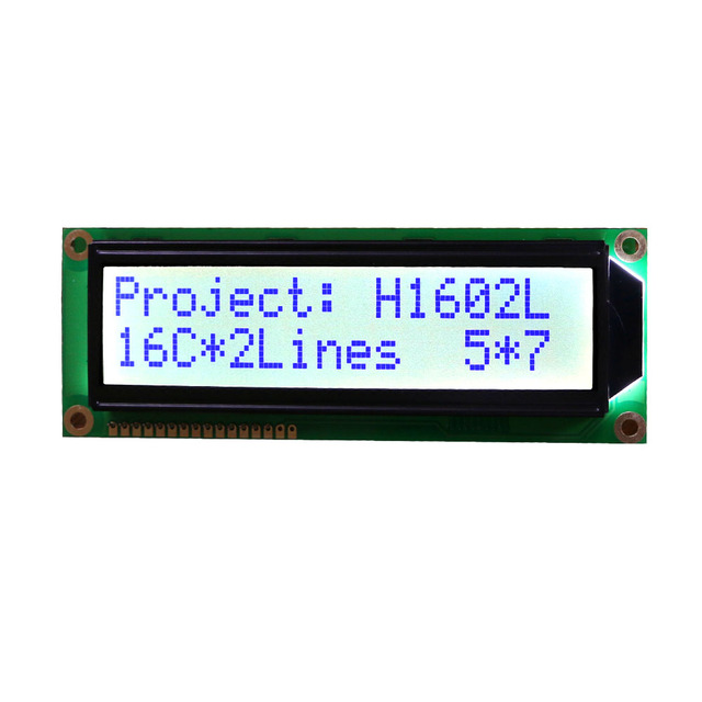 RoHS Compliant 16x2 LCD Modules with Big Characters Optoelectronic LCD Display Module