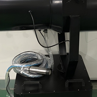 Machine à neige à tête pivotante 1800W avec télécommande pour effets de scène