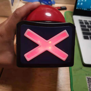 Buzzer de jeu pour émissions télévisées avec alarme sonore et lumineuse, bouton de réponse pour concours et fêtes - Product Image 4