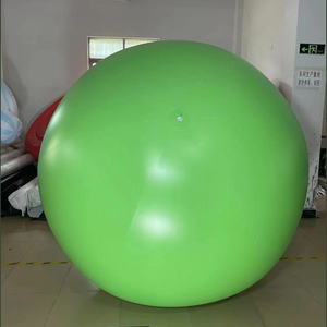 3m <span class=keywords><strong>PVC</strong></span> lớn niêm phong quảng cáo Inflatable bóng đỏ khổng lồ Inflatable đầy màu sắc Helium bóng để trang trí - Product Image 1