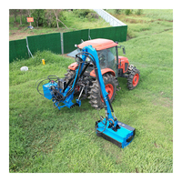 Tondeuse à bras oscillant hydraulique JEEGEE, garantie 2 ans, niveau de sécurité élevé pour tracteurs agricoles et chargeurs, tondeuses à gazon