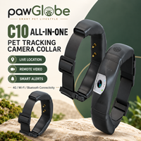 Collier GPS multifonctionnel pour animaux de compagnie avec caméra pour l'entraînement et le suivi des chiens, OEM ODM, étiquette privée, vente en gros et au détail PawGlobe