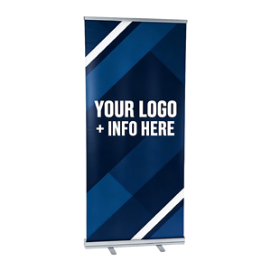 Support <span class=keywords><strong>de</strong></span> bannière enroulable en aluminium 85x200cm, avec sac <span class=keywords><strong>de</strong></span> transport <span class=keywords><strong>pour</strong></span> un seul <span class=keywords><strong>personne</strong></span>, bannière rétractable. - Product Image 1