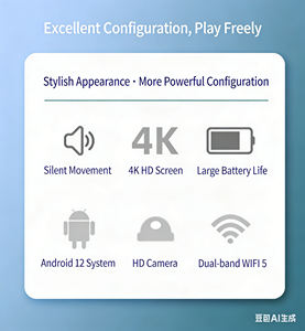 Aiopc Monitor Portatile da 32 Pollici 4K 60Hz, Tablet Touch Screen FHD con Android 13.0, TV Portatile - Product Image 2