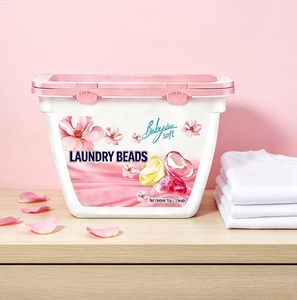 Lessives en capsules hypoallergéniques sans <span class=keywords><strong>parfum</strong></span>, billes de gel douces pour <span class=keywords><strong>le</strong></span> soin de la peau sensible des bébés - Product Image 6
