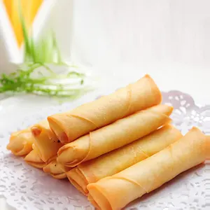 Venta al por mayor caliente verduras congeladas rollos de primavera