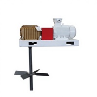 Mélangeur de boue à moteur haute efficacité DONGJIANG pour forage pétrolier, agitateur à pales double couche, capacité 500L, 380V