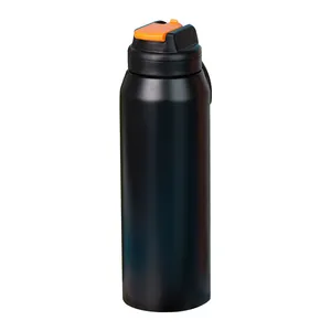 Madou Large-capacity Bomb Cover Male And Female Students Straw Cup Outdoor Portable Sports Bottle