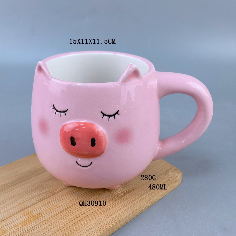 Tasse de cochon en poudre