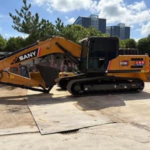 รถขุดตีนตะขาบ Sany SY215C ขนาด 21.5 ตัน ระบบไฮดรอลิกเต็มรูปแบบ เครื่องยนต์ทรงพลังจากโรงงาน ทำงานเสถียร สำหรับงานขุด - Product Image 2
