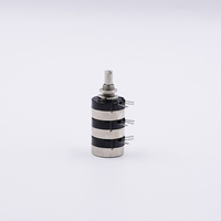 Potentiomètre coaxial RV24-3 à haute précision linéaire, potentiomètre à film de carbone 24MM