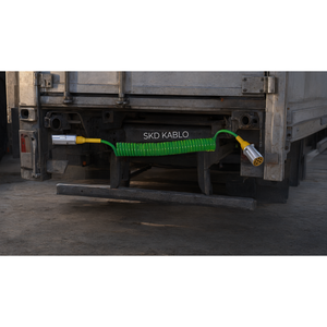 Câble d'interconnexion électrique enroulé pour remorque de camion, faisceau de câblage étanche avec connecteur, longueur personnalisée - Product Image 3