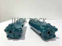 Broca de Acero Inoxidable de 7 Dientes con Rosca para Máquinas de Minería de Roca, Marca Inca Rock