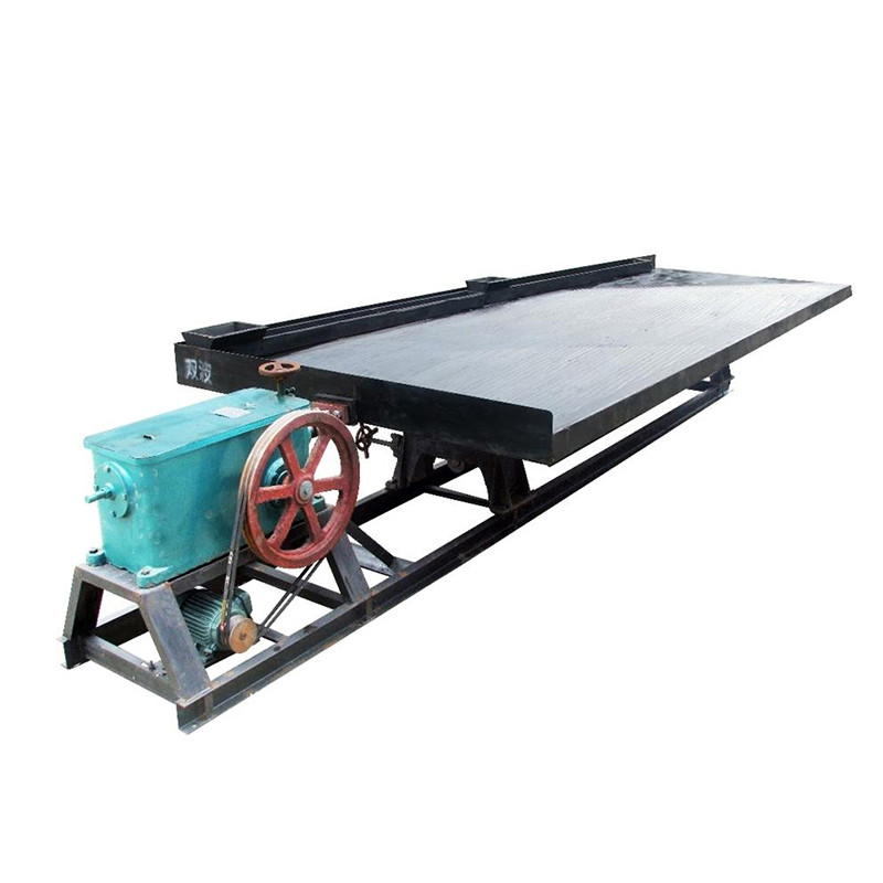 Hot Model 6-S Shaking Table Shaker Gold Gravity Mineral Separator Machine with 1.5 Tons Per Hour Capacity in Kenya Zambia Sudan