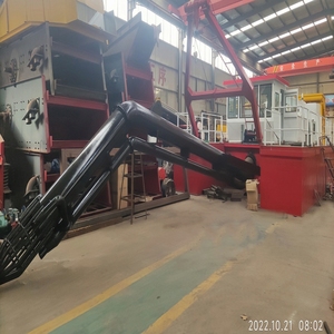 Draga con Motore Diesel, Pompa per Sabbia, Funzione Getto <span class=keywords><strong>d</strong></span>'Acqua e Tubazione di Scarico, Piccola Draga per Sabbia Fluviale - Product Image 5