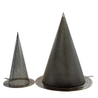 Filtre à mailles en métal perforé multicouche avec long manche pour canalisations