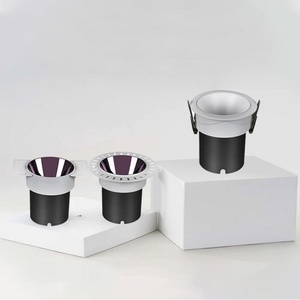 Focos LED Empotrables en Yeso COB de 130lm/W, Antideslumbrantes, 7W 10W, Ajustables, para Hogar y Oficina - Product Image 1