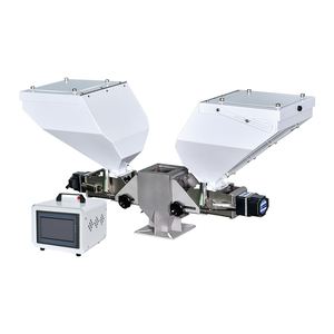 Plastic Granules Mixing Machine Stirrer Vertical BlendersDouble Color Volumetric Dosers