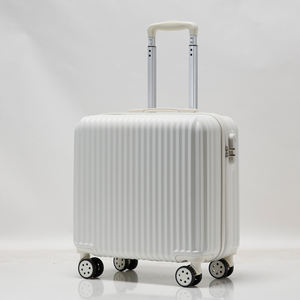 Bagage <span class=keywords><strong>cabine</strong></span> 18 pouces avec roues pivotantes <span class=keywords><strong>Valise</strong></span> de <span class=keywords><strong>cabine</strong></span> Coque rigide Roues roulantes lisses pour sac de voyage léger - Product Image 1