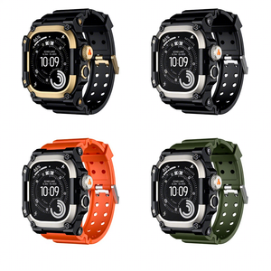 Correa de <span class=keywords><strong>Reloj</strong></span> y Cubierta de Esfera de 45 mm Personalizadas al por Mayor, Caja de <span class=keywords><strong>Reloj</strong></span> de Lujo para Apple Serie 9 - Product Image 5