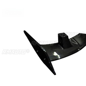 สปอยเลอร์หลังลายคาร์บอนไฟเบอร์แท้ ปีกหลังคา สำหรับฟอร์ด มัสแตง ปี 2015-2022 ชุดแต่งรถยนต์ - Product Image 4