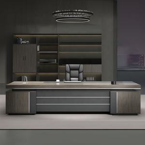 Muebles comerciales Mesa de oficina de lujo Muebles de oficina Escritorio de oficina ejecutiva para CEO - Product Image 2