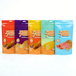 Bolsa de Papel de Aluminio de Alta Calidad con Ventana y Cierre, Personalizada con Logotipo, para Alimentos y Snacks - Product Image 2