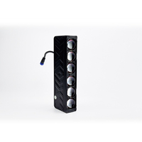 Feux de travail tout-terrain étanches à 6 yeux LED 12V 140W 6700 Lm 6000K pour calandre automobile universelle avec compatibilité OE