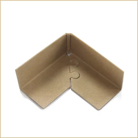 25 protège-coins en carton rigide en forme de L pour la protection des bords des palettes d'expédition