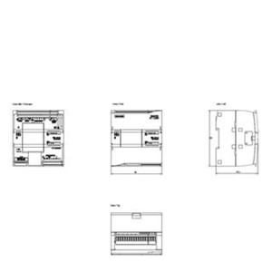 6 es72111be400xb0 6ES7211-1BE40-0XB0 <span class=keywords><strong>Siemens</strong></span> 1200 CPU1211C AC DC relè <span class=keywords><strong>S7</strong></span> 1200 <span class=keywords><strong>SIEMENS</strong></span> modulo PLC - Product Image 3