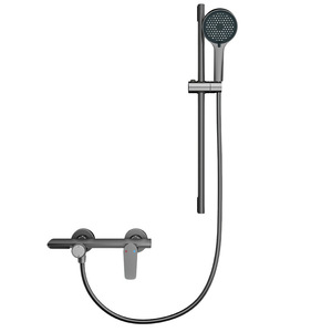 Shower Set Wall Mounted Handheld Rain Shower Head With Temperature Control Massage Function For Bathroom - Product Image 2