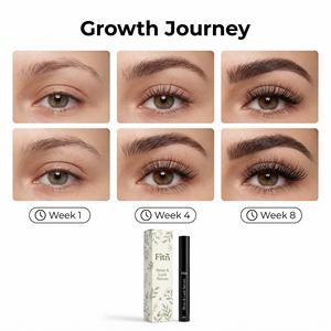 Fitn - Suero para el Crecimiento de Cejas y Pestañas, Potenciador Natural de Pestañas, Aceite Orgánico para el Crecimiento de Pestañas, Marca Privada OEM - Product Image 4