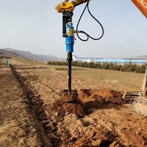 Yüksek Torklu Hidrolik Toprak Burgu Delme Makinesi (Ekskavatör, Traktör, Vinç, Beko için Toprak Delme) - Product Image 4