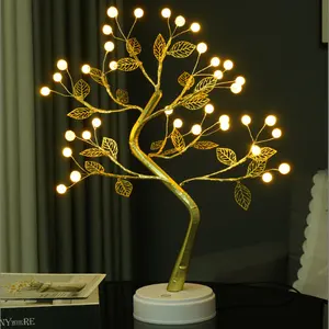Lanterna de led artificial para árvore, luz de árvore de led brilhante 108 leds fogos de artificial para decoração de quarto presente de natal