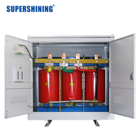 Transformateur 380 kva LCD 220V à V, série SG SBK, de type sec triphasé pour outil de machine
