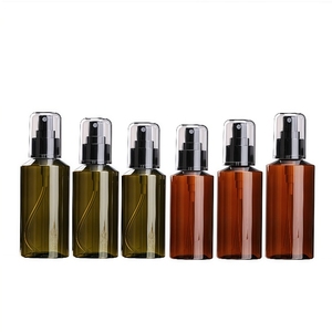 200 ml protection de l'environnement ambre soins de la peau pour animaux de compagnie Lotion vaporisateur bouteille pressurisé couvercle de tête de pompe <span class=keywords><strong>buse</strong></span> de brume fine - Product Image 5