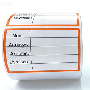 Etichette Termiche Personalizzate, Etichette con Informazioni di Indirizzo, Adesivi per Scatole di Spedizione, Logistica e Consegne Internazionali - Product Image 1