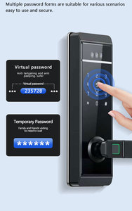 Thiết Kế Mới Qleung S810max Mặt Thông Minh Kỹ Thuật Số Tuya <span class=keywords><strong>Wifi</strong></span> Ứng Dụng Điều Khiển Mật Khẩu Thẻ Vân Tay Thông Minh Cửa Khóa Với Máy Ảnh - Product Image 6