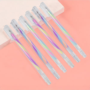 ปากกาเจลสีรุ้งใหม่ปากกาเมจิกสักคิ้ว3สีเครื่องมือทำแผนที่ผิวเขียนคิ้วแบบถาวร PMU - Product Image 4