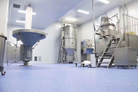 Machine de séchage de granulateur de lit fluidisé de série de FL pour sécher les granules de poudre de fines herbes dans l'industrie alimentaire composant de noyau de moteur de Ti à vendre