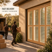 Fabricant de volets de fenêtre sur mesure OEM ODM, vente en gros d'usine pour les particuliers, l'hôtellerie et les acheteurs de projets