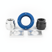 Support d'objectif en alliage d'aluminium usiné CNC de haute précision pour caméras d'imagerie industrielle – Fabrication sur mesure de composants optiques