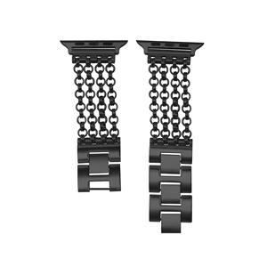 Trendybay orologio <span class=keywords><strong>cinturino</strong></span> in metallo <span class=keywords><strong>cinturino</strong></span> per <span class=keywords><strong>Apple</strong></span> <span class=keywords><strong>Watch</strong></span> Series 5 Band 40mm serie 6 <span class=keywords><strong>cinturino</strong></span> 44mm 34 38mm 42mm 7 41mm 45mm - Product Image 4