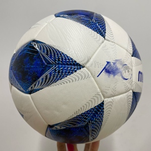 Balón de Fútbol de PU de Tamaño Oficial 5 y 4, para Interior y Exterior, Superficie Lisa, Personalizado con Impresión, Económico y de Alta Calidad, al por Mayor - Product Image 5
