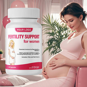 Frauen-Fruchtbarkeits-Unterstützungstabletten mit CoQ10 Reproduktiver Gesundheitsförderung zur Förderung der Eierstöcke und Natürlichen Empfängnis für Zwillinge - Product Image 1