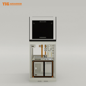 YHI 60CR EXP BA 2.0 <span class=keywords><strong>Aquarium</strong></span> de récif à débordement ultra-fin, système moderne de réservoir de récif corallien pour aquariums d'eau salée - Product Image 4