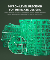 Nouvelle imprimante 3D LCD grand format pour bijoux, 10 pouces, haute précision 16K, garantie 1 an, USB, pour prototypage haut de gamme, résine UV