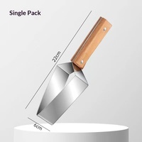 Coupe-pastèque et coupe-melon manuel portable en acier inoxydable 430, facile à utiliser, outil de cuisine