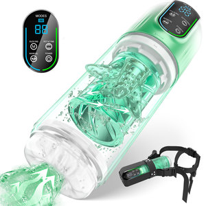 Bole Pro <span class=keywords><strong>m</strong></span>áy bay cup hoàn toàn tự động xoay <span class=keywords><strong>m</strong></span>út masturbator cho nam giớ<span class=keywords><strong>i</strong></span>, LED Wearable cố định cup, cấp 7 bảo vệ - Product Image 1