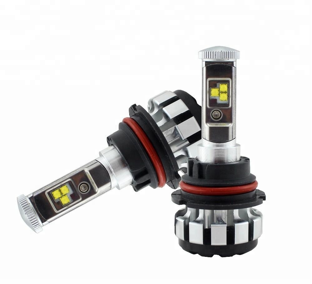 Raych Dernière Génération LED système d'éclairage 12V 8000LM T1S Turbo Auxbeam LED Phare H4 A Mené Le Phare Automatique